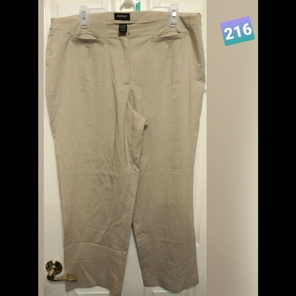 Avenue stretch slacks pants trousers Sz 14 - Picture 3 of 5